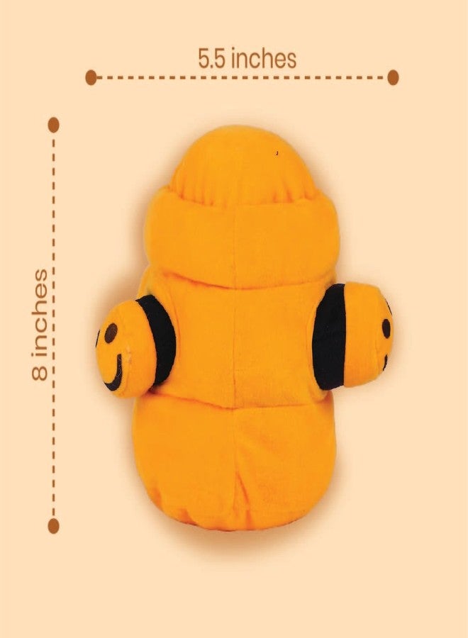 Self Lub 2 in 1 Beehive Puzzle Plush Toy with 3 Detachable Bees for Dogs | Animal Soft Toys | Stuff Toy - Image 4